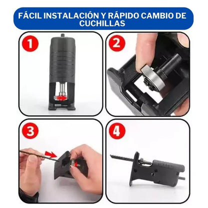 ¡Transforma tu taladro en una sierra potente! - 3x sierras de regalo